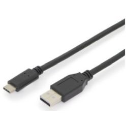 USB C KAB. C/ST<>A/ST 1m V 2.0 (AK-300148-030-S)