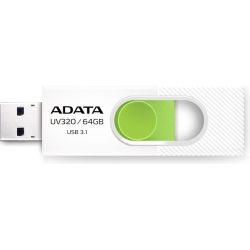 DashDrive UV320 64GB USB-Stick weiß/grün (AUV320-64G-RWHGN)