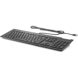 Slim CCID SmartCard Keyboard Tastatur schwarz (Z9H48AA)