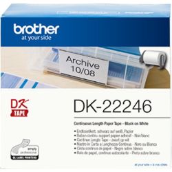 DK-22246 Endlosetikette, 103mm, weiß, 1e Rolle (DK-22246)