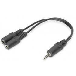 Audio adap.cable 3.5mm 4-Pin (AK-510301-002-S)