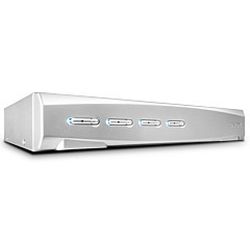 4 Port DVI-I Single Link, USB 2.0 + Audio KVM Switch Pro (39337)