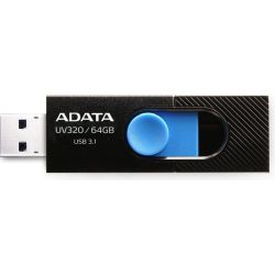 DashDrive UV320 64GB USB-Stick schwarz/blau (AUV320-64G-RBKBL)