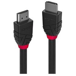 Black Line Kabel HDMI-A Stecker zu HDMI-A Stecker 0.5m schwarz (36470)