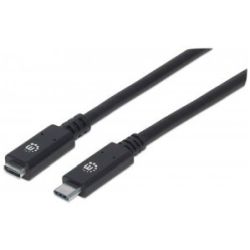 3.1 USB-C Verlaengerungskabel 0,5m SuperSpeed+ USB  (355230)