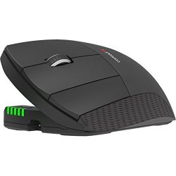 Unimouse Wireless Maus Linkshänder schwarz (UNIMOUSE-WL-L)