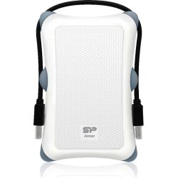 Gehäuse 2,5 SILICON-POWER USB2.0 A30 6,3cm HDD whi (SP000HSPHDA30S3W)