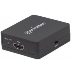 Manhattan 1080p 2-Port HDMI-Splitter Strom über USB schwarz (207652)