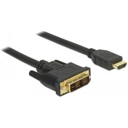 DELOCK DVI Kabel DVI(18+1) -> HDMI-A St/St 2.00m (85584)