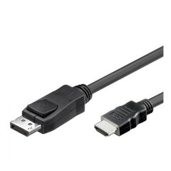Techly DisplayPort 1.1 auf HDMI Kabel schwarz 1m (ICOC-DSP-H-010)