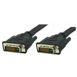 Techly DVI-D Dual-Link Kabel St/St schwarz 1,8m (ICOC-DVI-8100)