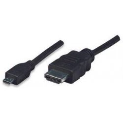 Techly HDMI kabel High Speed mit Ethernet-Micro D 5m (ICOC-HDMI-4-AD5)