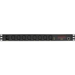 LogiLink IP Steckdosenleiste 19 8fach Einbau 1HE schwarz (PDU8P01)