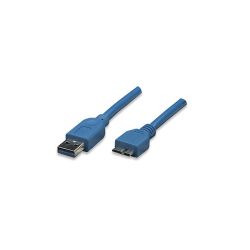 Techly USB3.0 Kabel Stecker Typ A-Stecker Micro B,  (ICOC-MUSB3-A-010)