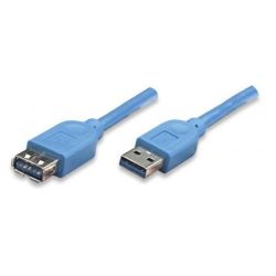 Techly USB3.0 Verlängerungskabel Stecker/Buchse Ty (ICOC-U3-AA-10-EX)