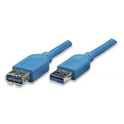 Techly USB3.0 Verlängerungskabel Stecker/Buchse Ty (ICOC-U3-AA-30-EX)