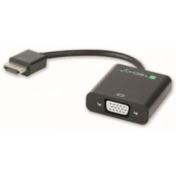Techly HDMI zu VGA Konverter mit Audio und Micro-U (IDATA-HDMI-VGA2AU)