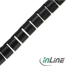 INLINE flexibeler Kabelkanal 10m schwarz 20mm (59947T)