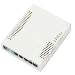 RouterBOARD RB260 Desktop Gigabit Managed Switch (CSS106-5G-1S)