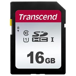 300S R95/W45 SDHC 16GB Speicherkarte UHS-I U1 (TS16GSDC300S)