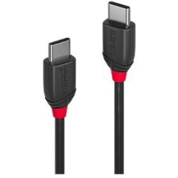 Kabel Black Line USB 3.2 Typ C Stecker zu Typ C Stecker 0.5m (36905)