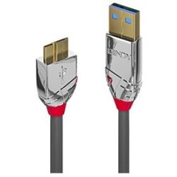 0,5m USB 3.0 Typ A an Micro-B Kabel, Cromo® Line (36656)
