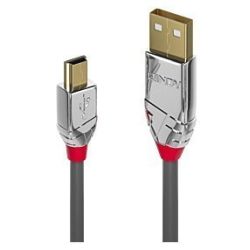 2m USB 2.0 Typ A an Mini-B Kabel, Cromo® Line (36632)