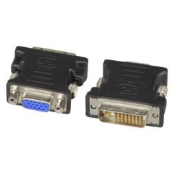 DVI 24+5 / VGA Adapter,DVI-A 24+5 St. auf HD15 Bu. (EB460V2)