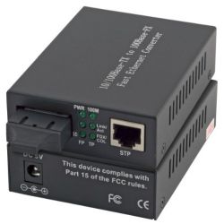 Media Konverter Gigabit MM/SM 10/100/1000T - 1000BaseLX-SC (EL028V2)