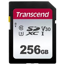 300S R95/W45 SDXC 256GB Speicherkarte UHS-I U3 (TS256GSDC300S)