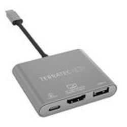 TERRATEC USB Type-C Adapter mit USB-C PD HDMI USB 3.0 Port (251736)