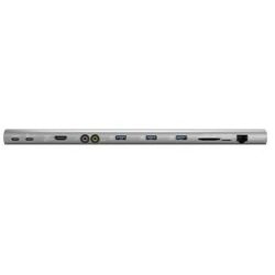 TERRATEC Aluminium USB Type-C Adapter mit USB-C PD HDMI Klink (251739)
