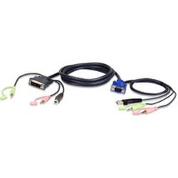 ATEN VGA USB to DVI KVM Kabel 1,8m (2L-7DX2U)