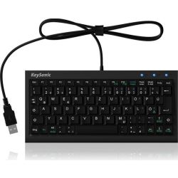 ACK-3401U Super-Mini Tastatur schwarz (60382)