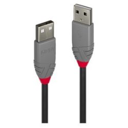 1m USB 2.0 Typ A Kabel, Anthra Line (36692)
