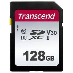 300S R95/W45 SDXC 128GB Speicherkarte UHS-I U3 (TS128GSDC300S)