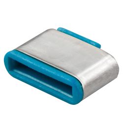 USB Typ C Port Schloss, blau, 10 Stück (40466)
