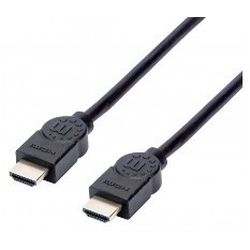 MANHATTAN High Speed HDMI-Kabel schwarz 1,5 m ARC 3D 4K HDMI- (355308)