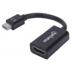 MANHATTAN Mini-DisplayPort auf HDMI-Adapter Passiv Mini-Displ (151528)