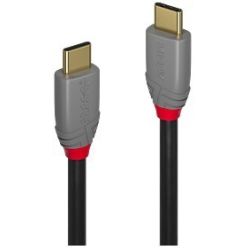 1m USB 3.1  Typ C Kabel, 5A PD, Anthra Line (36901)
