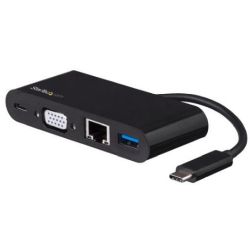 STARTECH.COM USB-C VGA Multiport Adapter - Power Deliver (DKT30CVAGPD)