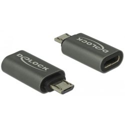 Adapter Micro-USB-B 2.0 (Stecker) > USB-C 2.0 (Buchse) (65927)