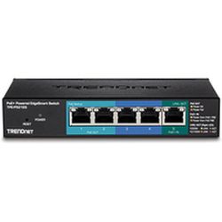 TRENDnet Switch  5-Port Gbit EdgeSmart PoE+ 18 W Metall (TPE-P521ES)