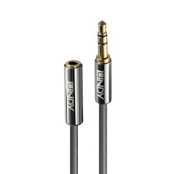 Cromo Line Kabel 3.5mm Klinke zu 3.5mm Klinke 0.5m grau (35326)