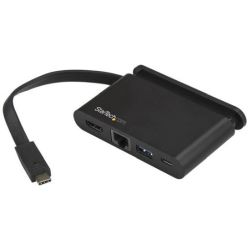 StarTech USB-C Multiport-Adapter USB-C 3.0 schwarz (DKT30CHCPD)