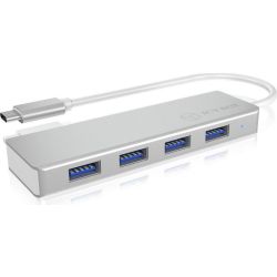Hub  4-Port IcyBox USB 3.0 IB-HUB1425-C3 Hub retail (IB-HUB1425-C3)