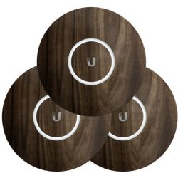 Ubiquiti Skin für nanoHD, Holzdesign, 3-pack (nHD-cover-Wood-3)