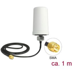 Delock Antenne GSM/UMTS SMA 1-3,5 dBi omni we (88986)