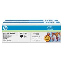 Hewlett Packard (HP) 304A Toner schwarz Doppelpack (CC530AD)
