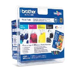 Brother LC980 Tintenpatrone Value Pack (LC980VALBPDR)